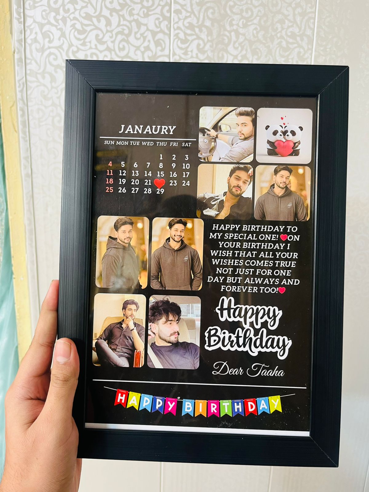 Customize Birthday Frame For Gift